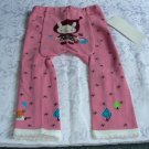 NEW BABY UNISEX LONG PANTS EMBROIDERY SIZE 12-24 MONTHS WITH TAG