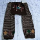 NEW BABY UNISEX LONG PANTS EMBROIDERY SIZE 12-24 MONTHS WITH TAG