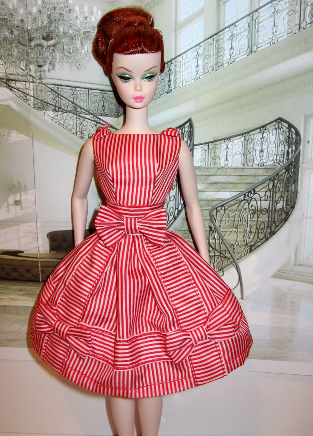 barbie silkstone little red dress