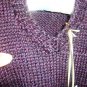 Boy's Alpaca Vest in Plum