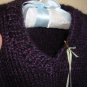 Boy's Alpaca Vest in Plum