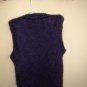 Boy's Alpaca Vest in Plum
