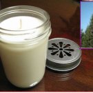 Balsam Fir Soy Candle 8oz Jar Trpl Scented 50Hrs NICE!!
