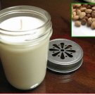 Hazelnut Soy Candle 8oz Jar Triple Scented  50+hours