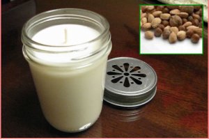 Hazelnut Soy Candle 8oz Jar Triple Scented  50+hours