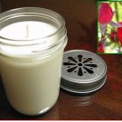 Fresh Cut Roses Soy Candle 8oz Jar Triple Scented 50+hrs