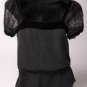 Black Silk & Lace Blouse