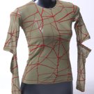 Green Red Web Longsleeve