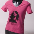 Hot Pink "AudioBioGraphical" Tee