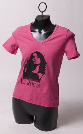Hot Pink "AudioBioGraphical" Tee