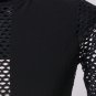 Mesh Black Longsleeve Top