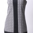 Mod Black & White Mini-Dress