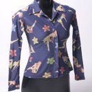 Navy Pin-Up Button Down