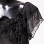 Sheer Black Blouse