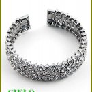 CIELO COUTURE runway couture rhinestone fashion bracelet on sale.