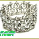 GILVANDIA COUTURE BonaFide!® colorful blizzard ice CZ diamonds fashion bracelet on sale now.