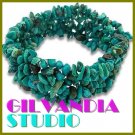 GILVANDIA STUDIO handcrafted turquoise tribal design fashion bracelet on sale.
