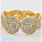 CZ rhinestones fashion bracelet and free fashion gifts by AFFIRMATION COUTURE.