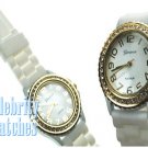 Handsome snow white panache jelly celebrity fashion watch on sale now.
