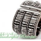JONFRANCA celebrity runway design, Metropolitan rhinestone fashion bracelet.