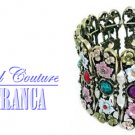 Soft garden color fashion bracelet with free complimentary gifts by JONFRANCA.