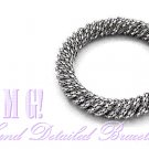 Boutique, fashion bracelet with Paramount® resin stones and Argent® silvertone finish.