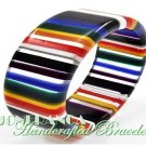 Flaunt this colorful accent by JONFRANCA fashion bracelet.