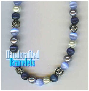 GILVANDIA COUTURE handcrafted soft color stones fashion bracelet on sale.
