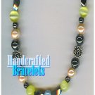 GILVANDIA COUTURE handcrafted garden flavored panther eye stones fashion bracelet on sale.