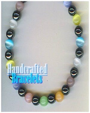 GILVANDIA COUTURE handcrafted forest flavored panther eye stones fashion bracelet on sale.
