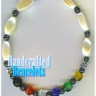 AFFIRMATION MUNDO handcrafted Brazilian gemstones fashion bracelet on special.