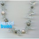 AFFIRMATION MUNDO handcrafted Brazilian ice crystals and gemstones fashion bracelet on sale.