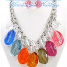 Grand gum drop stones fashion necklace by JONFRANCA CIAGA.