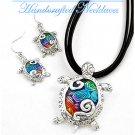Multi strands, with multi colored epoxy details with by JONFRANCA CIAGA fashion necklaces.