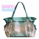 Graceful...Couture designed rainbow two-tone celebrity handbag by AFFIRMATION on sale now.