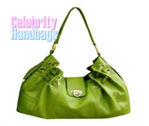 Divine...Couture styled verde green celebrity handbag by AFFIRMATION on sale now.