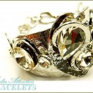 MEDIA ATTENTION  abstract designed, celebrity inspired looking fashion bracelet.