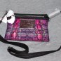 Coach Poppy Tartan Pink Black Plaid Swingpack 43287 NWT