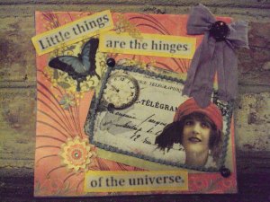 Hand~made greeting card