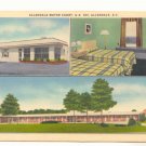ALLENDALE MOTOR COURT, US 301 ALLENDALE SOUTH CAROLINA   Vintage Postcard     #168