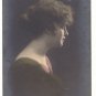 PRETTY LADY, FOREIGN TINTED REAL PHOTO POSTCARD 6