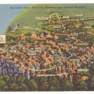 SEE SEVEN STATES, BIRDS EYE VIEW, ROCK CITY GARDENS Vintage Postcard   31