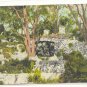 THE FALLS AT THE RUSTIC BRIDGE, STONE BRIDGE POSTCARD   82