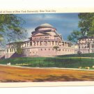 HALL OF FAME AT NEW YORK UNIVERSITY NEW YORK CITY  POSTCARD #198