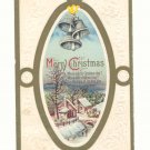 MERRY CHRISTMAS, SILVER BELLS 1916 Vintage Postcards   #361
