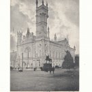 1907 MASONIC TEMPLE PHILADELPHIA VINTAGE POSTCARD   #383