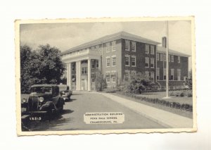 ADMINISTRATION BLDG PENN HALL SCHOOL CHAMBERSBURG PA   Vintage Postcard #434
