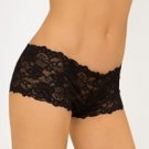 Stretch lace tanga short