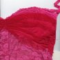 Sheer and lace layered cami with scalloped bra edge.