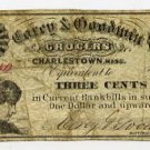 Charlestown, Corey and Goodman, 3 Cents, 1863